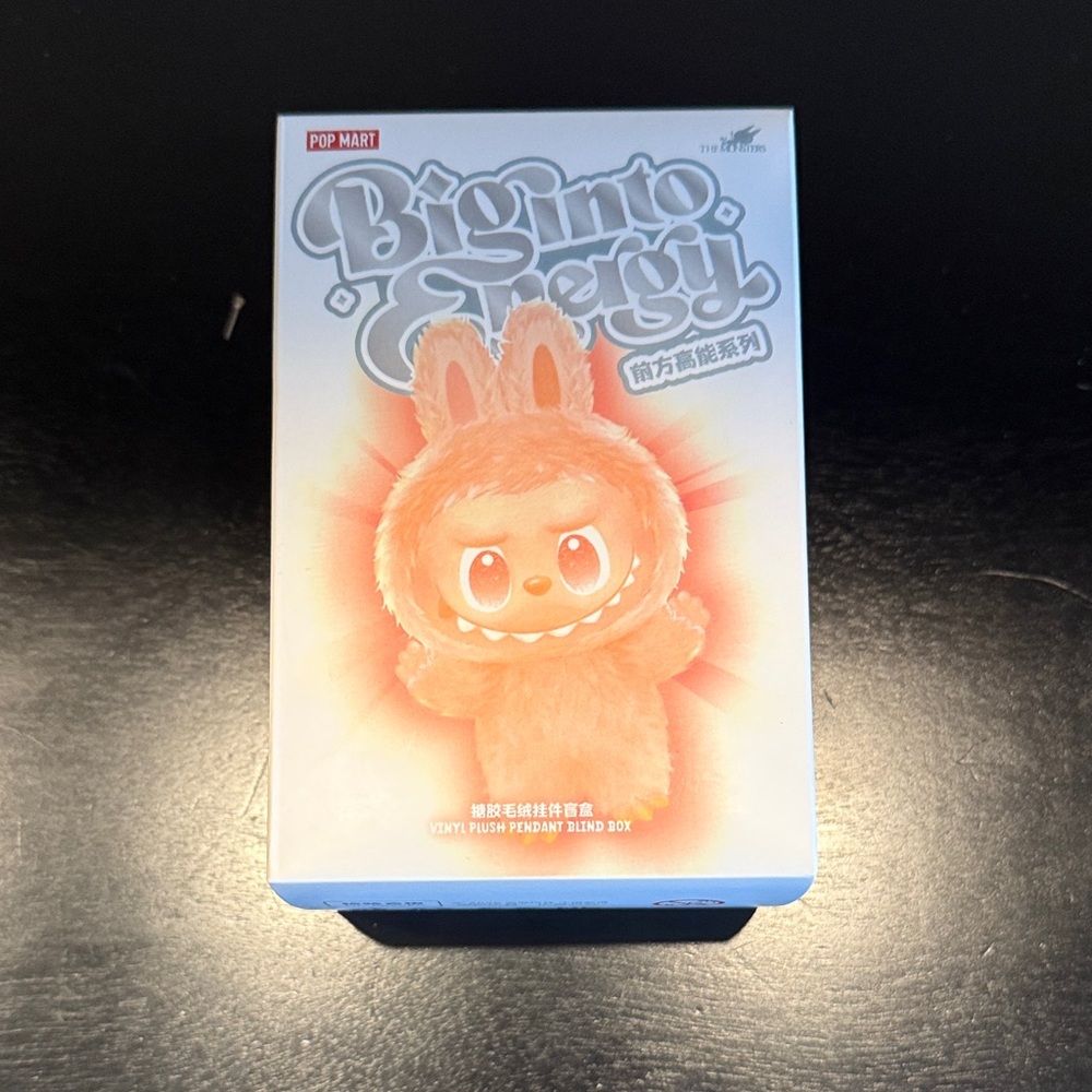 Pop Mart Bigmo Energy Plush Toy - Orange
